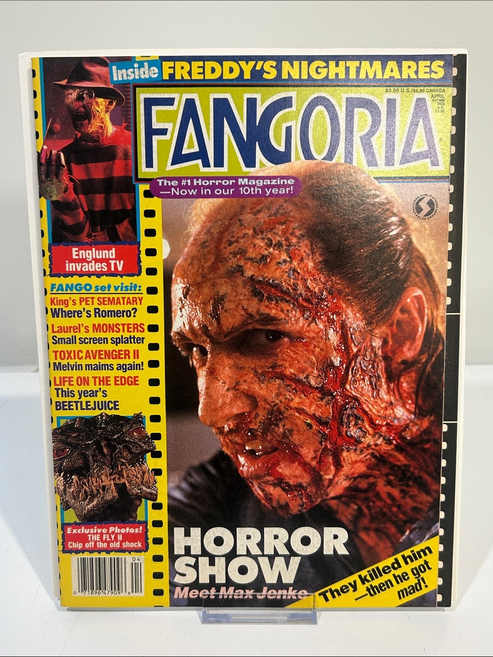 Fangoria #81 [April 89] The Horror Show cover [Vintage 80s/90s Horror Magazine]